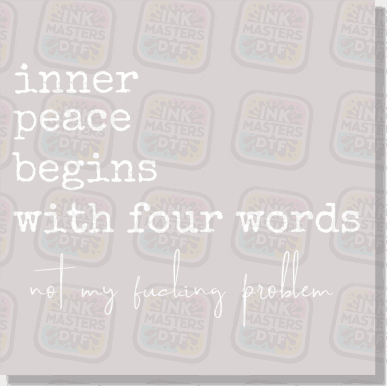Inner Peace DTF Transfer - Ink Masters DTF