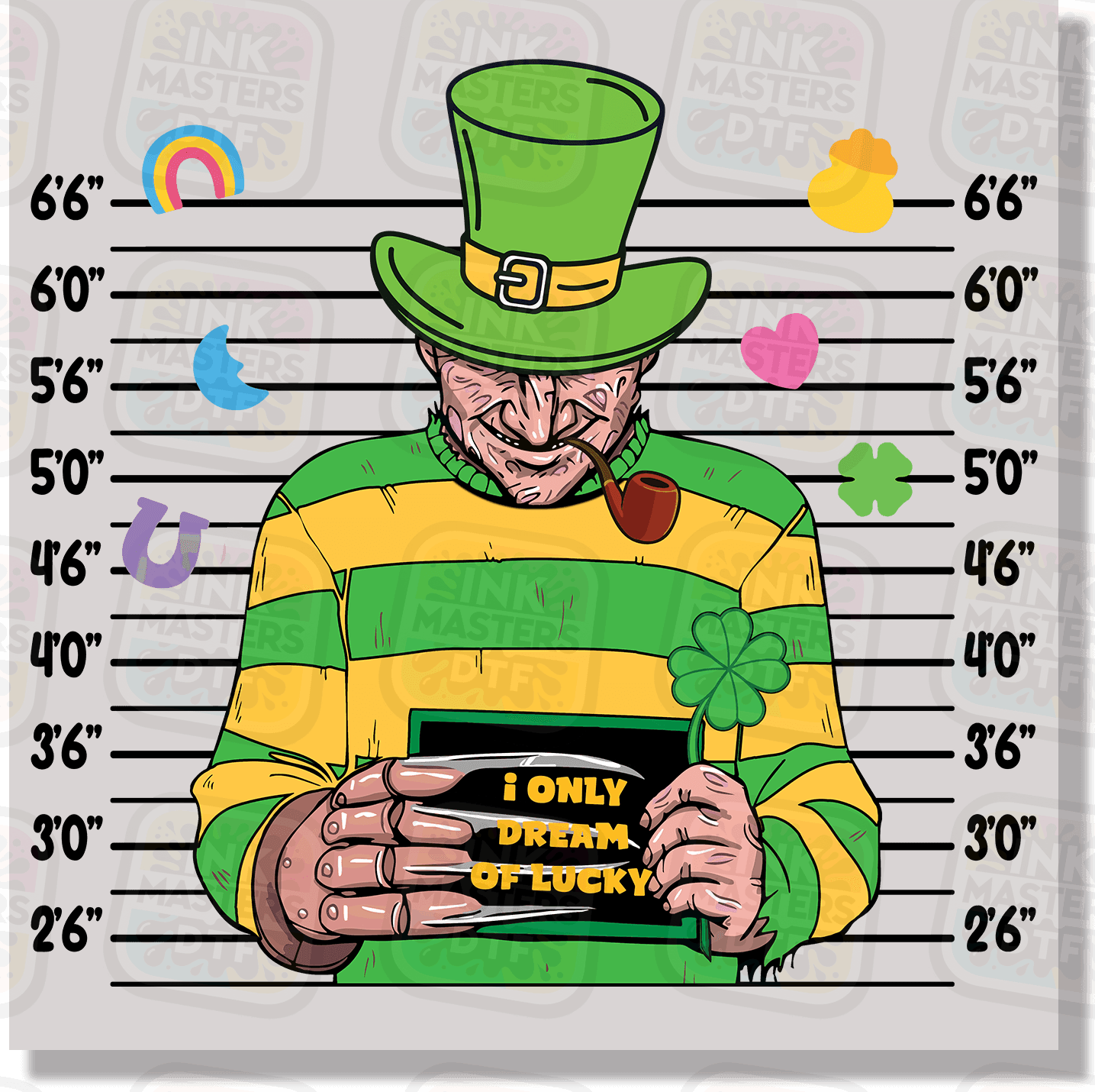 I Only Dream Of Lucky DTF Transfer - Ink Masters DTF