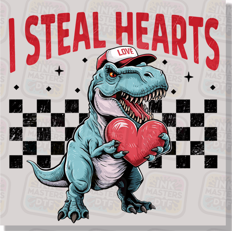 I Steal Hearts DTF Transfer