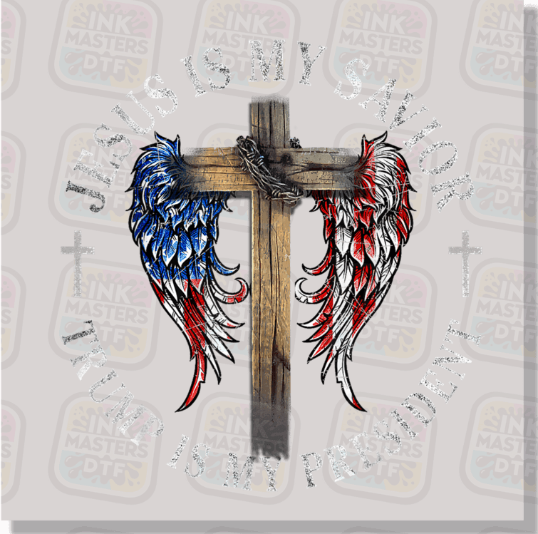 Jesus Is My Savior DTF Transfer - Ink Masters DTF