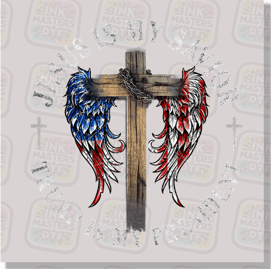 Jesus Is My Savior DTF Transfer - Ink Masters DTF