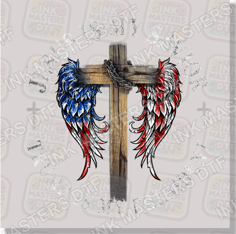Jesus Is My Savior DTF Transfer - Ink Masters DTF