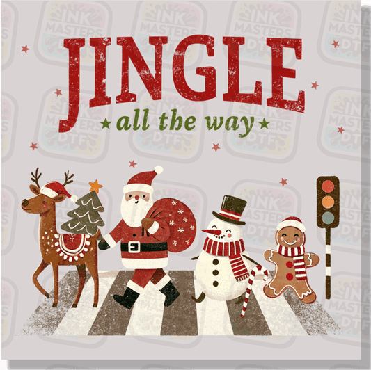 Jingle All The Way DTF Transfer - Ink Masters DTF