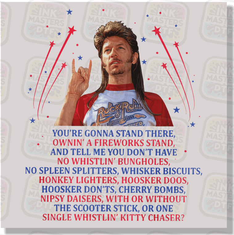 July Fourth Joe DTF Transfer - Ink Masters DTF