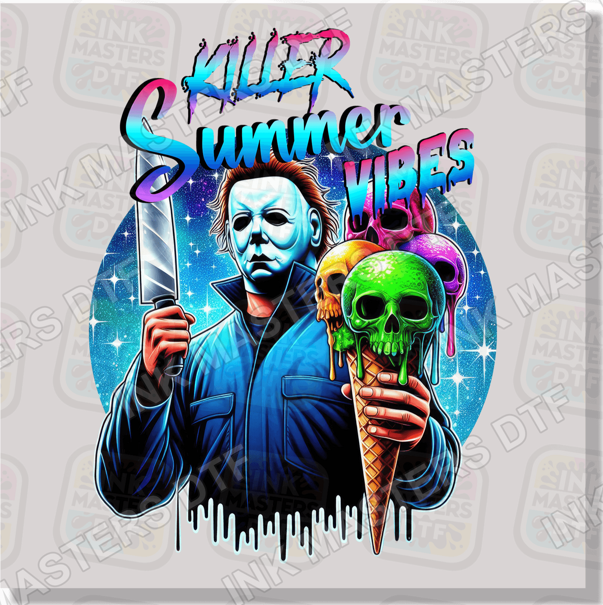 Killer Summer Vibes DTF Transfer - Ink Masters DTF