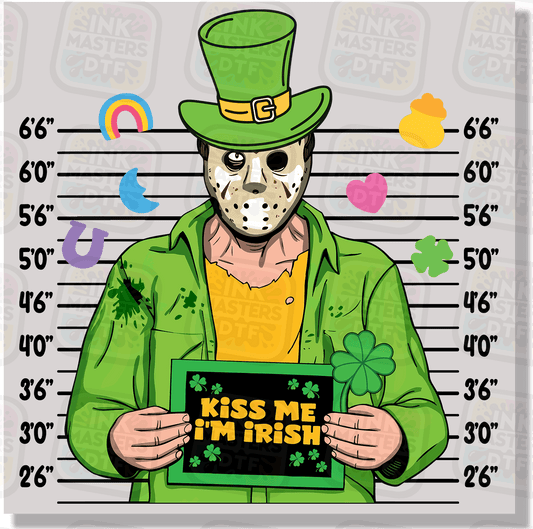 Kiss Me I'm Irish DTF Transfer - Ink Masters DTF