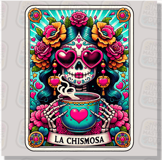 La Chismosa Tarot Card DTF Transfer - Ink Masters DTF