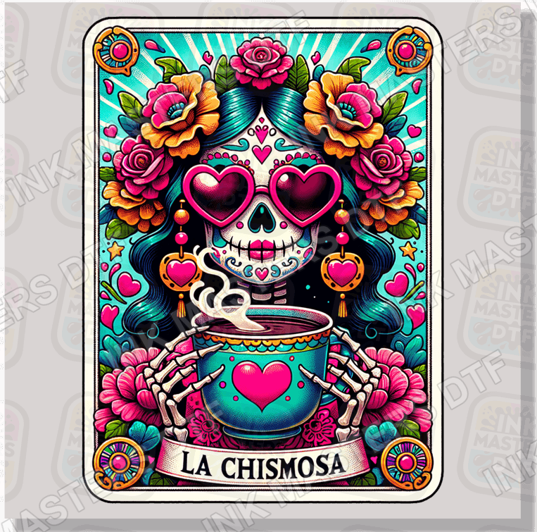 La Chismosa Tarot Card DTF Transfer - Ink Masters DTF