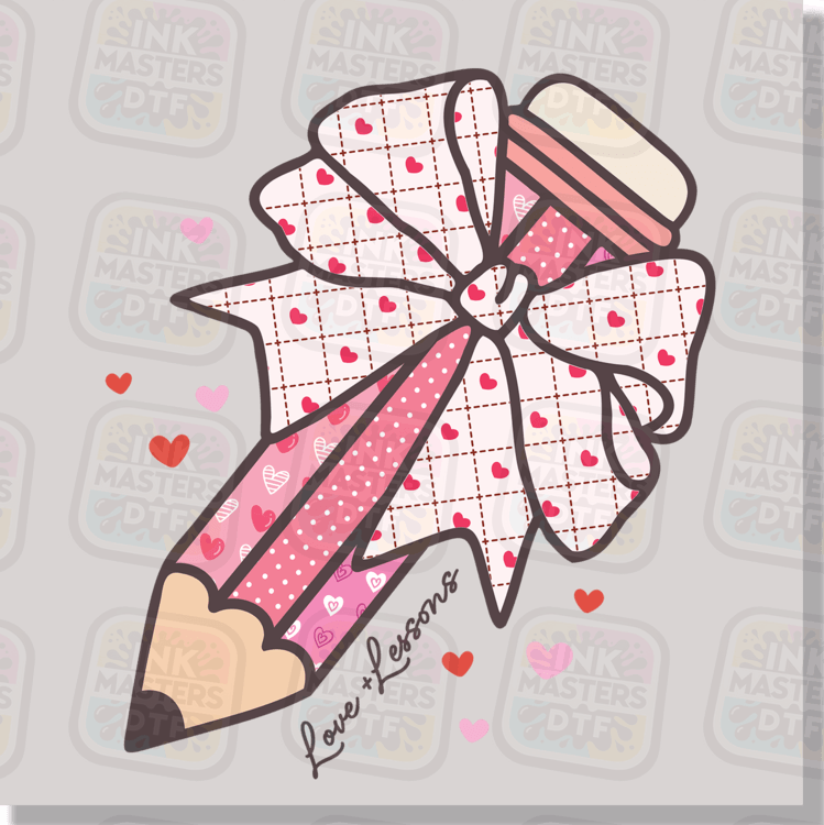 Love And Lessons DTF Transfer - Ink Masters DTF