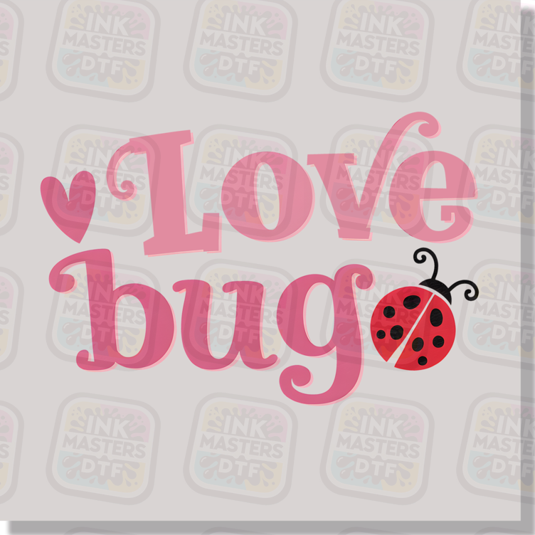 Love Bug Ladybug DTF Transfer - Ink Masters DTF