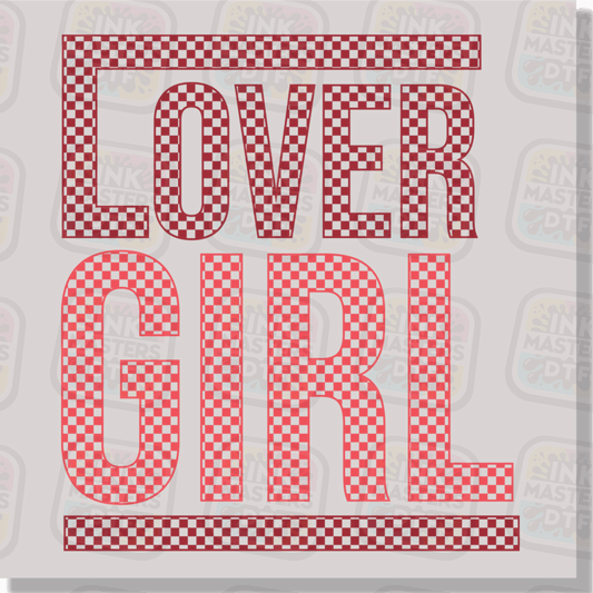 Lover Girl DTF Transfer - Ink Masters DTF
