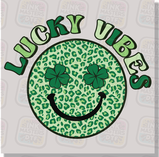 Lucky Vibes DTF Transfer - Ink Masters DTF
