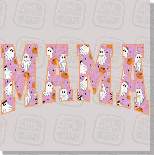 Mama Pink Halloween DTF Transfer - Ink Masters DTF