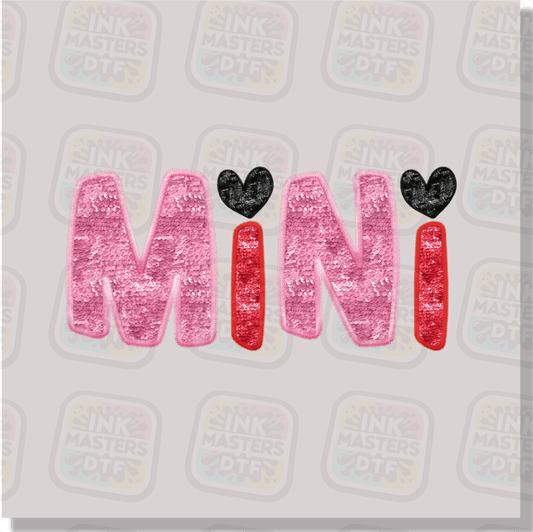 Mini Faux Sequins Valentine DTF Transfer - Ink Masters DTF
