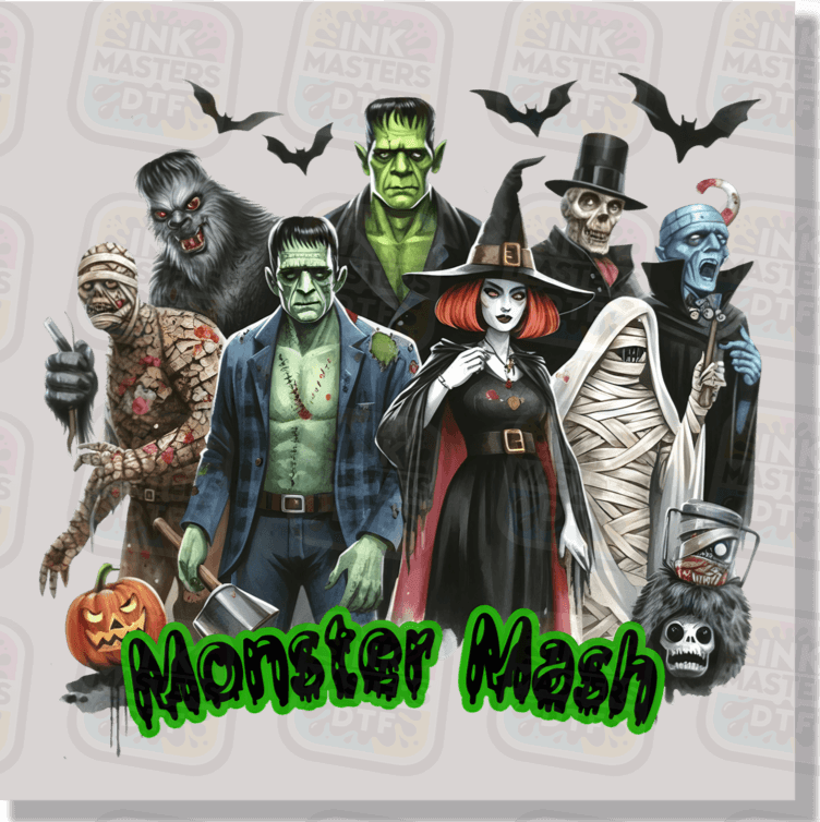 Monster Mash DTF Transfer