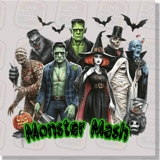 Monster Mash DTF Transfer - Ink Masters DTF