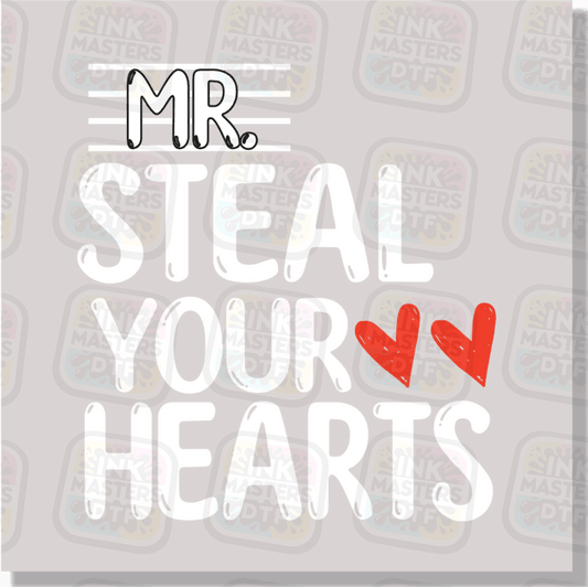 Mr. Steal Your Hearts DTF Transfer - Ink Masters DTF