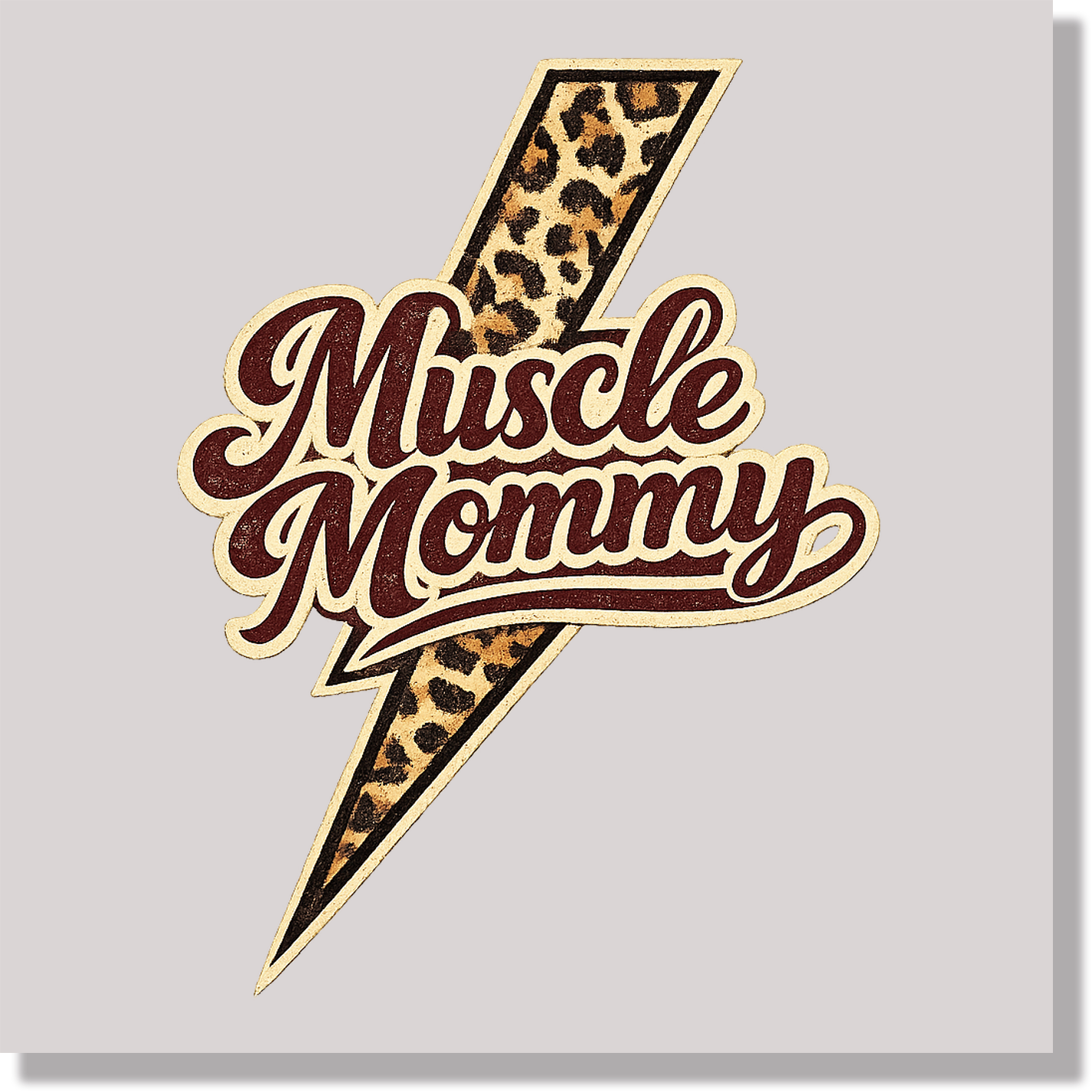 muscle mommy DTF Transfer