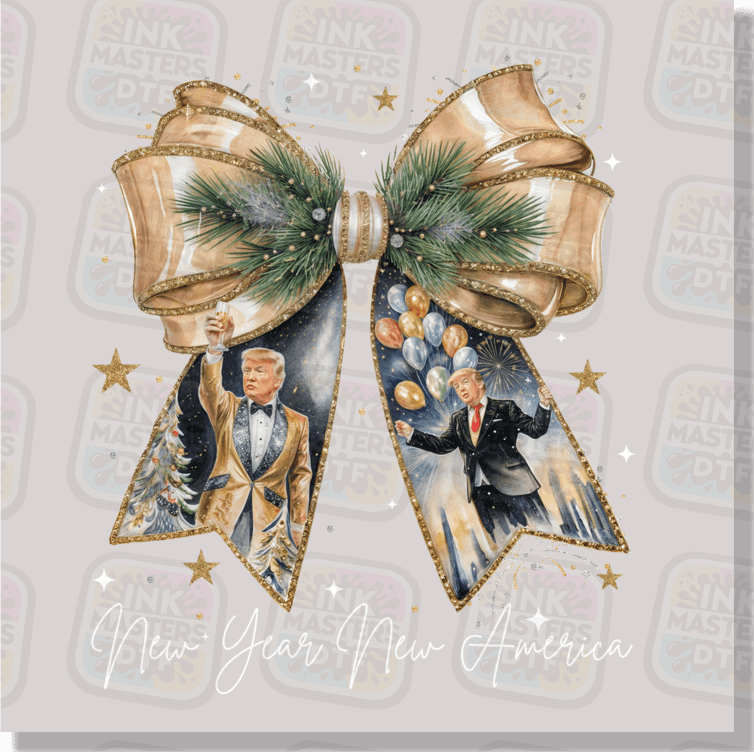 New Year New America DTF Transfer - Ink Masters DTF