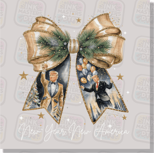 New Year New America DTF Transfer - Ink Masters DTF