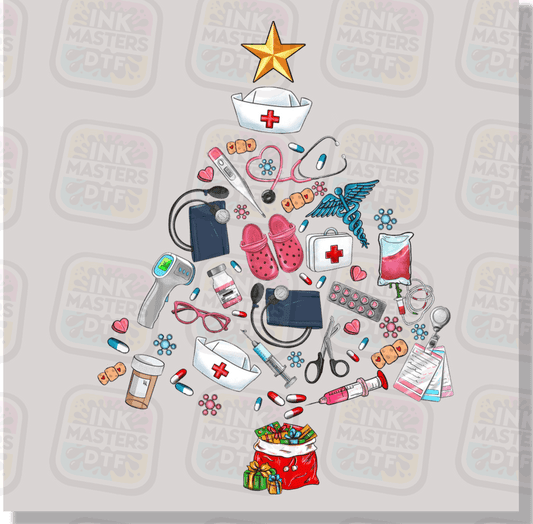 Nurse Tree DTF Transfer - Ink Masters DTF