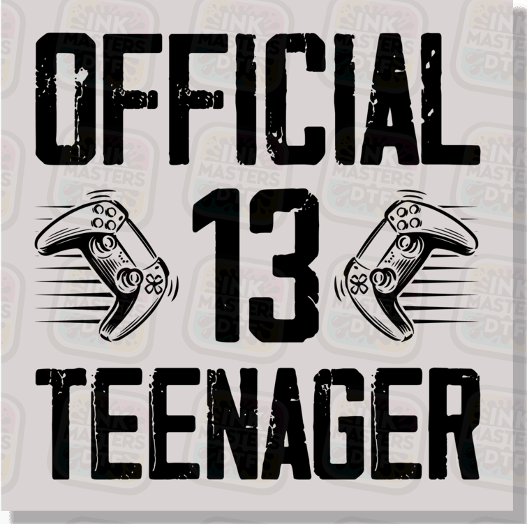 Official Teenager DTF Transfer