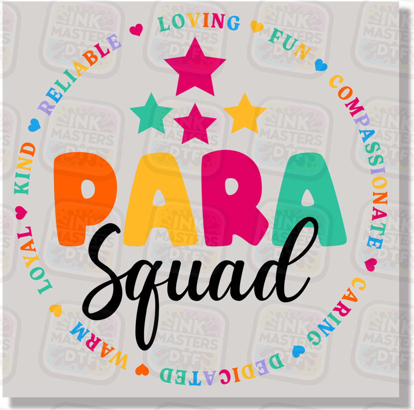 Para Squad DTF Transfer - Ink Masters DTF
