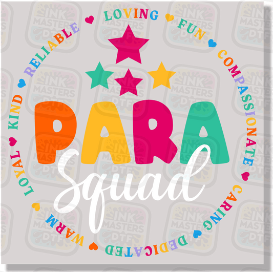 Para Squad DTF Transfer - Ink Masters DTF