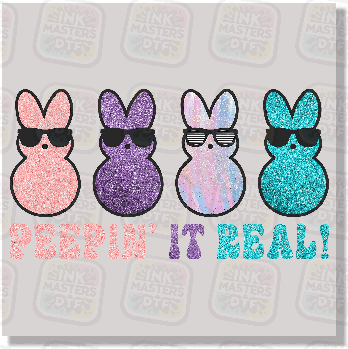 Peepin It Real DTF Transfer - Ink Masters DTF