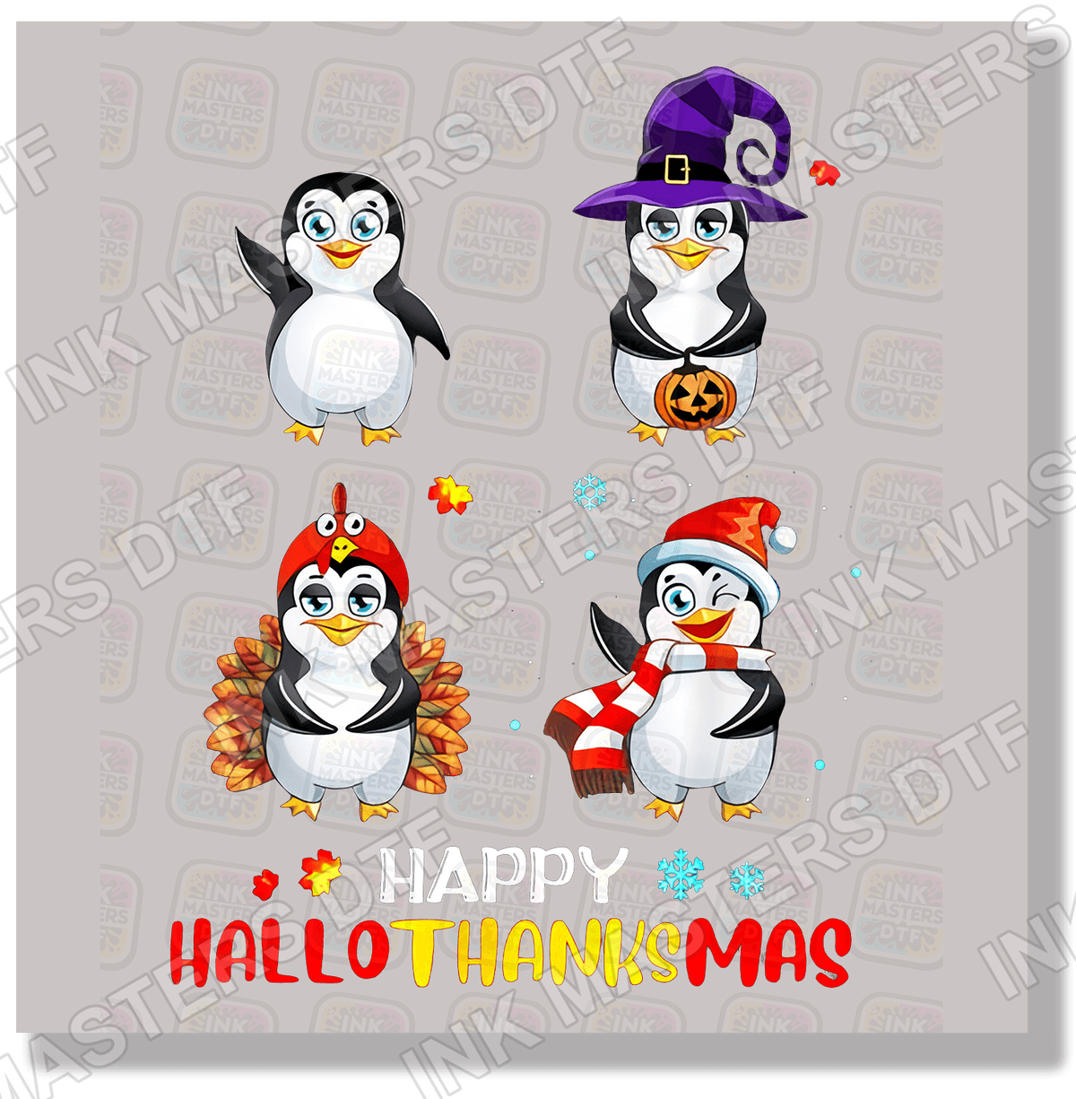 HALLOTHANKSMAS DTF Transfer - Ink Masters DTF