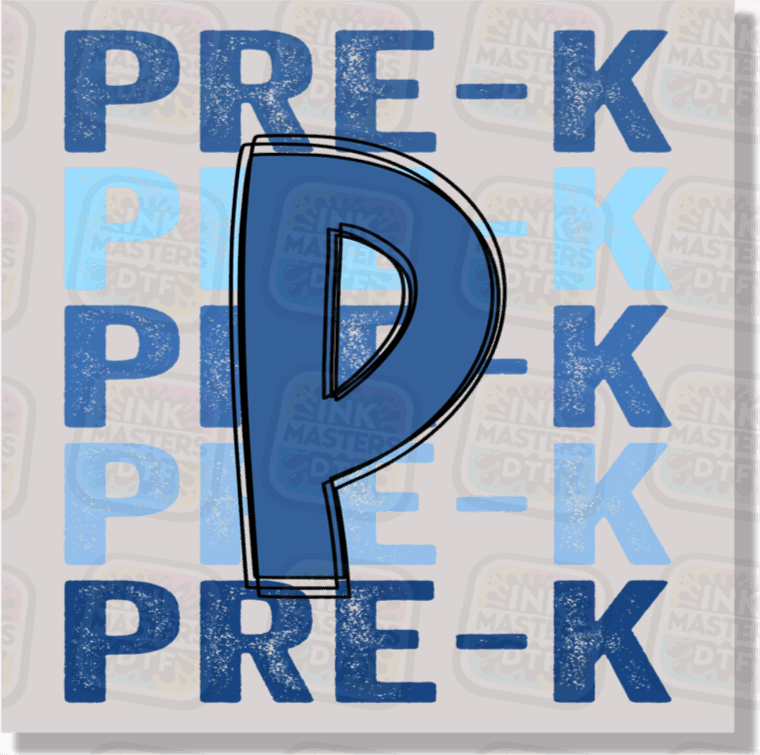 Back To School Pre-K - Fifth Grade DTF Transfer - Ink Masters DTF