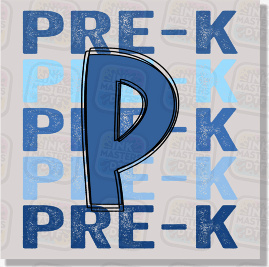 Back To School Pre-K - Fifth Grade DTF Transfer - Ink Masters DTF