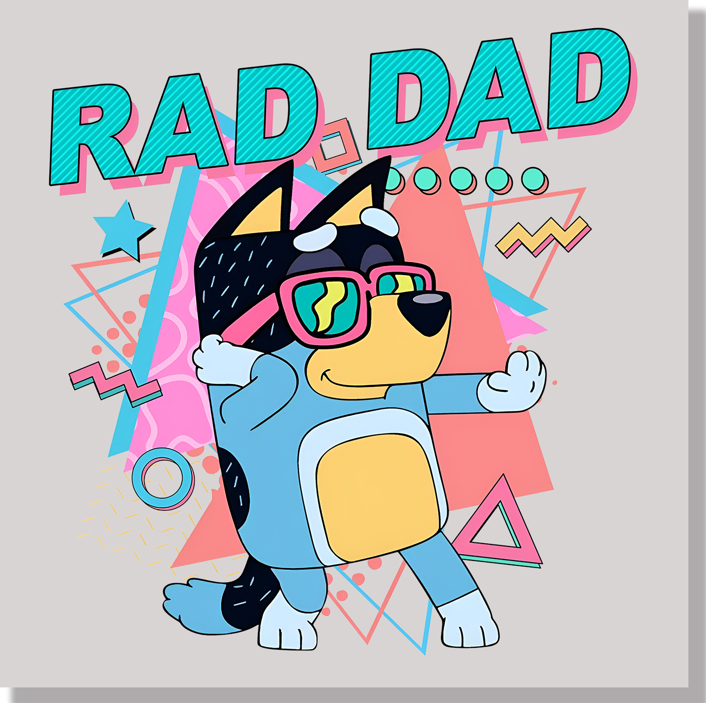 Rad Dad DTF Transfer