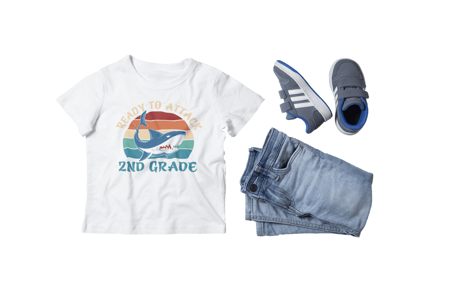 Ready To Attack 2nd Grade Youth T-Shirt - Ink Masters DTF