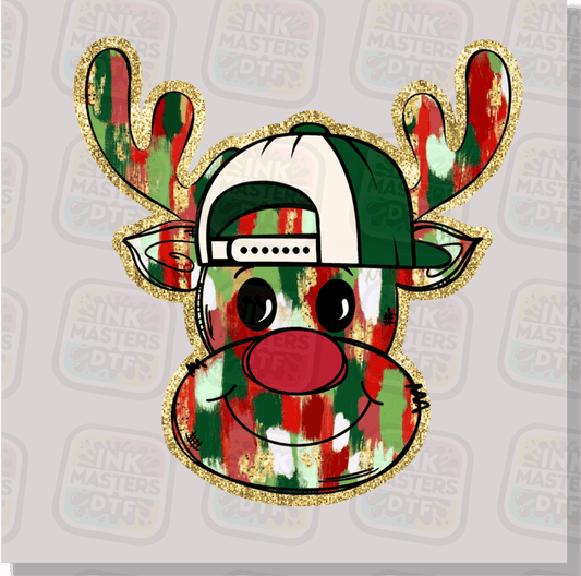 Christmas Reindeer Kids DTF Transfer - Ink Masters DTF