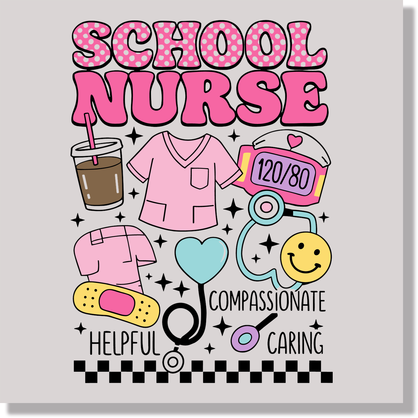 school nurse DTF Transfer