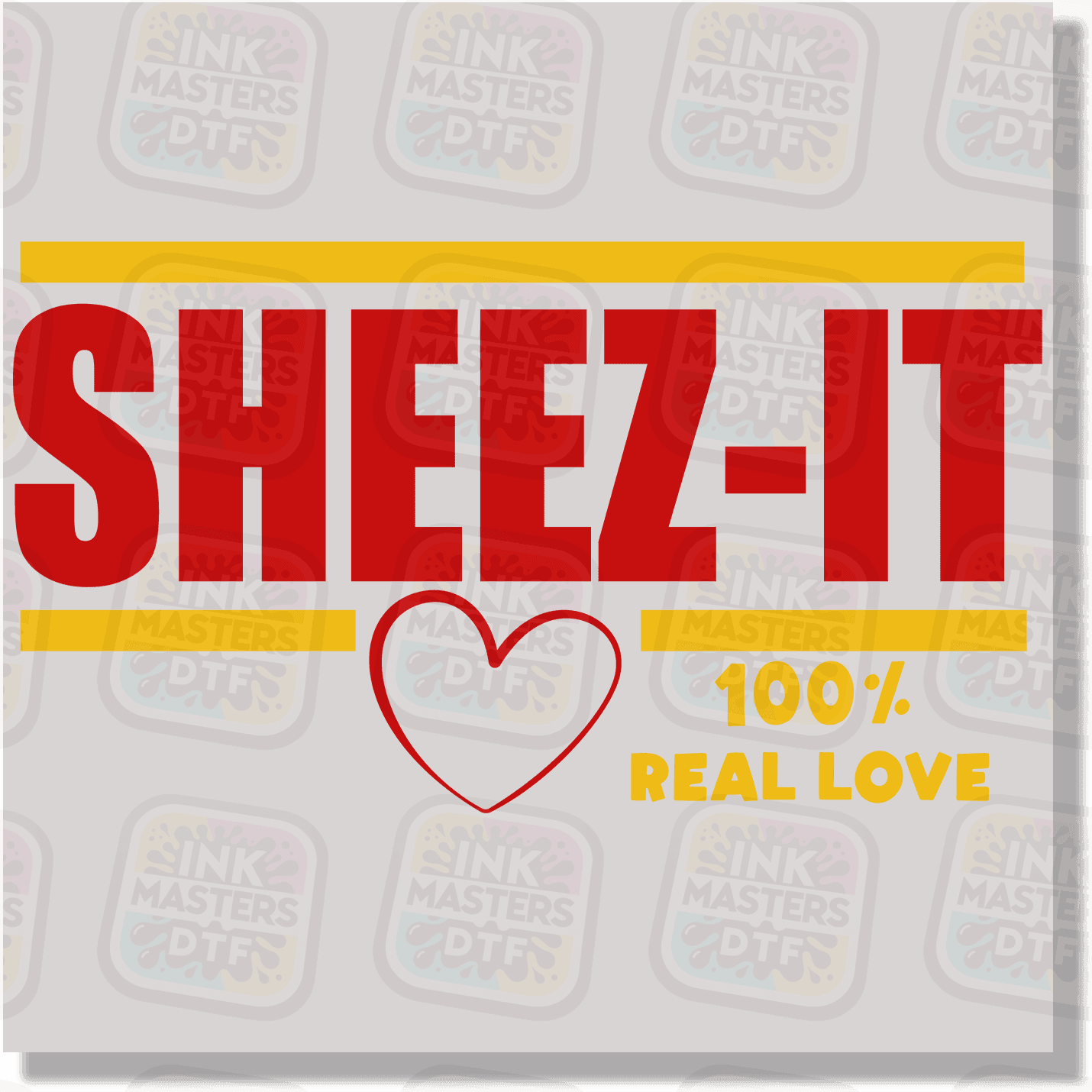 Sheez It Heez It Couples Valentine DTF Transfer - Ink Masters DTF