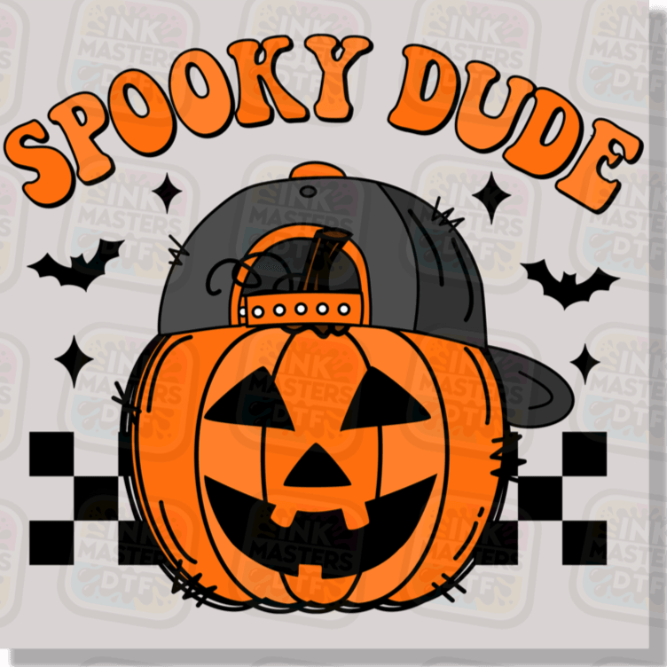 Spooky Dude DTF Transfer