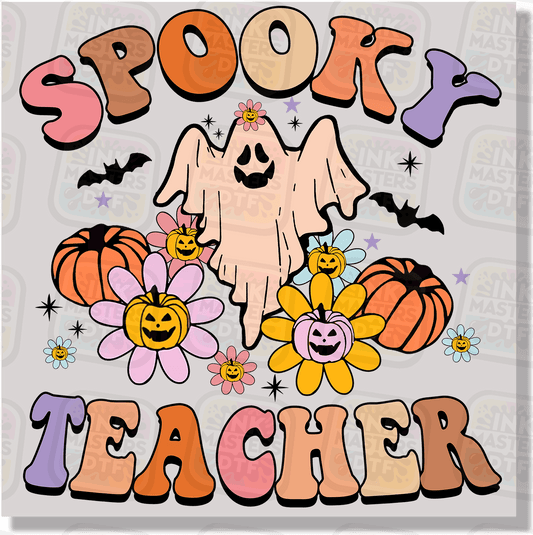 Spooky Teacher DTF Transfer - Ink Masters DTF