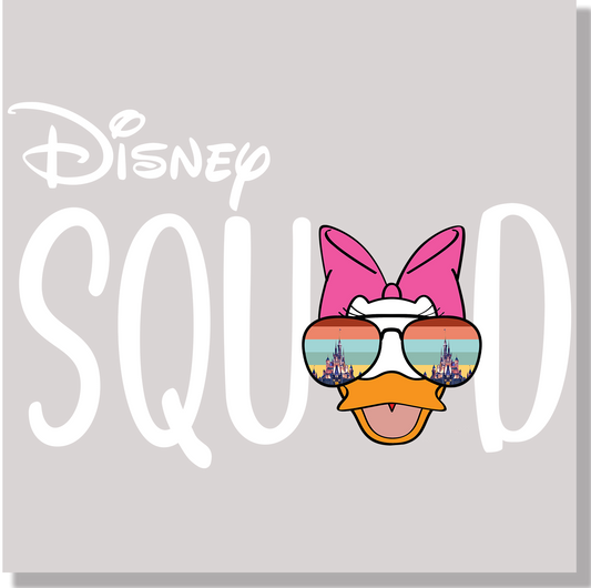 Disney Squad Daisy Duck DTF Transfer - Ink Masters DTF