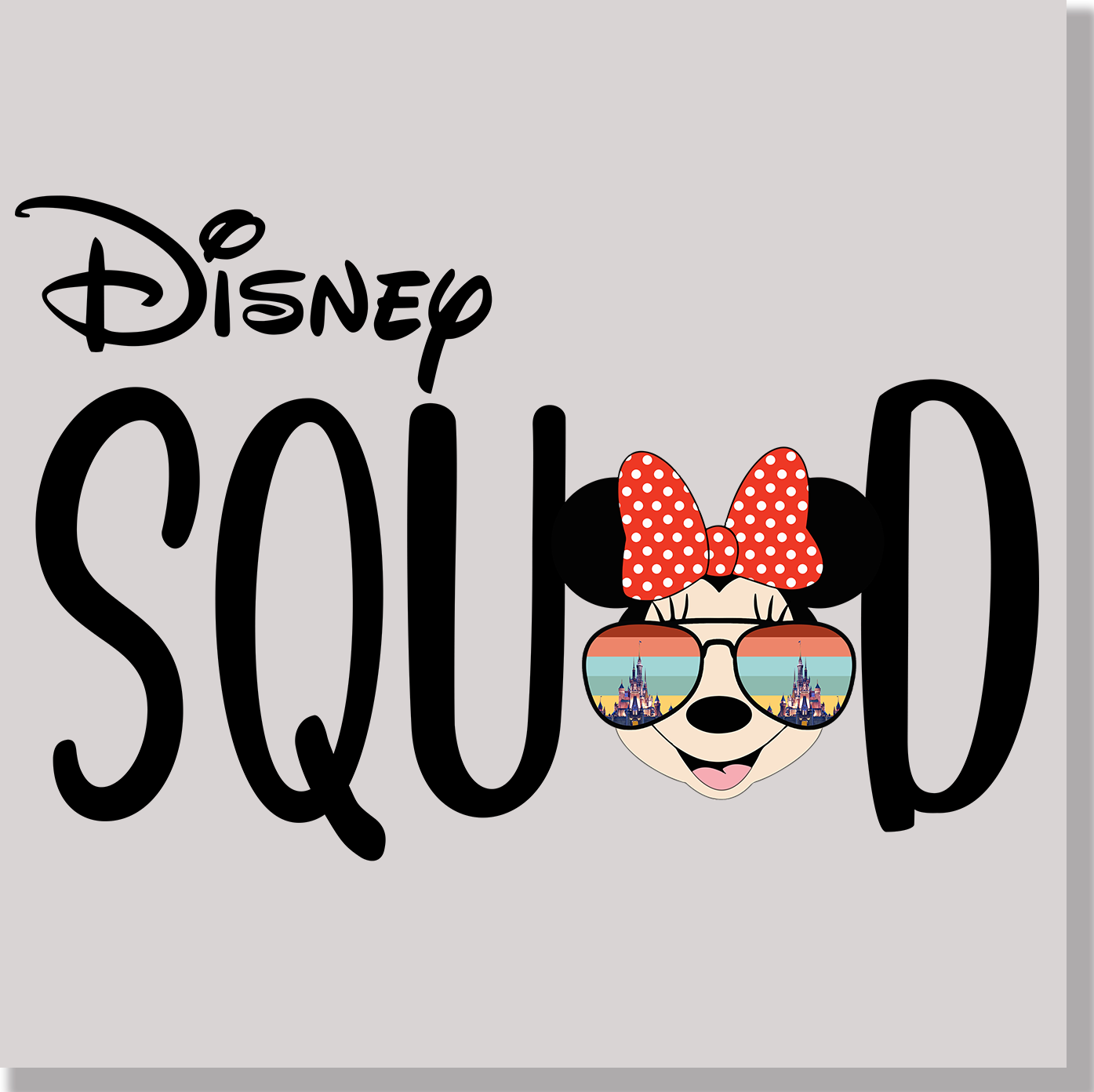 Disney Squad Minnie DTF Transfer - Ink Masters DTF