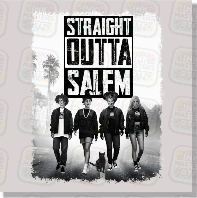 Straight Outta Salem DTF Transfer