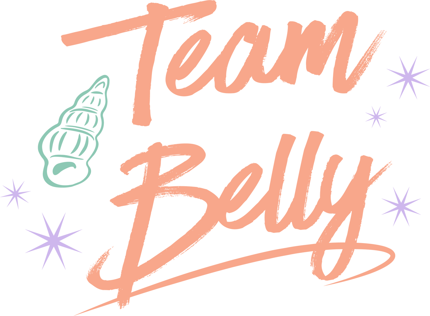 summer i turned pretty team belly DTF Transfer