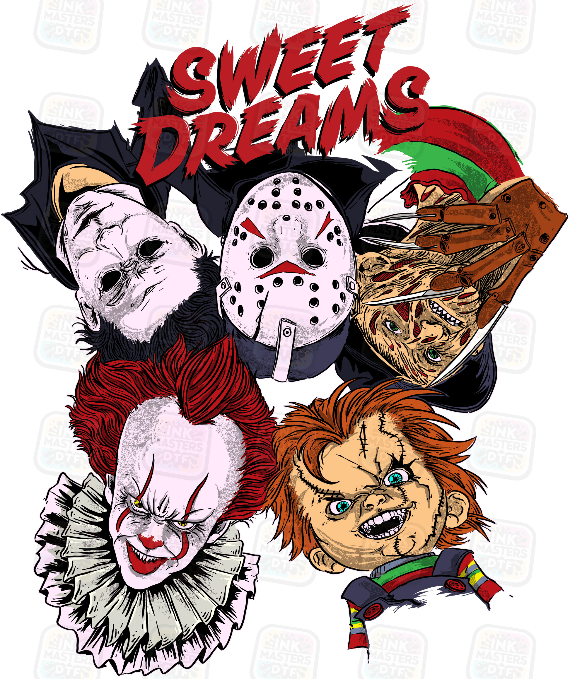 Horror Sweet Dreams DTF Transfer - Ink Masters DTF