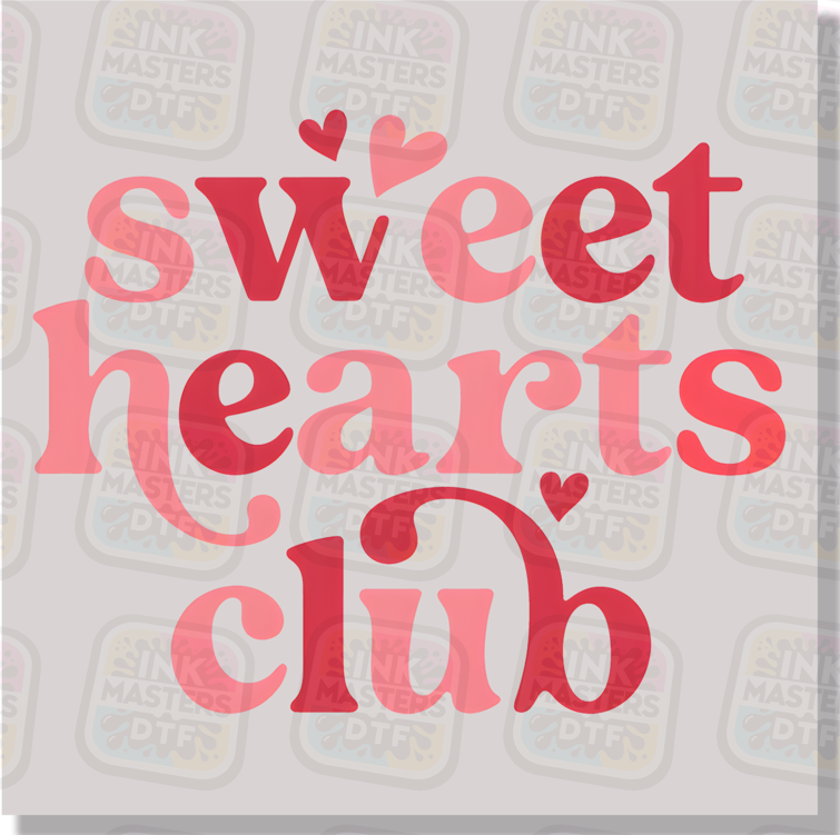 Sweet Hearts Club DTF Transfer - Ink Masters DTF