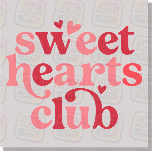 Sweet Hearts Club DTF Transfer - Ink Masters DTF