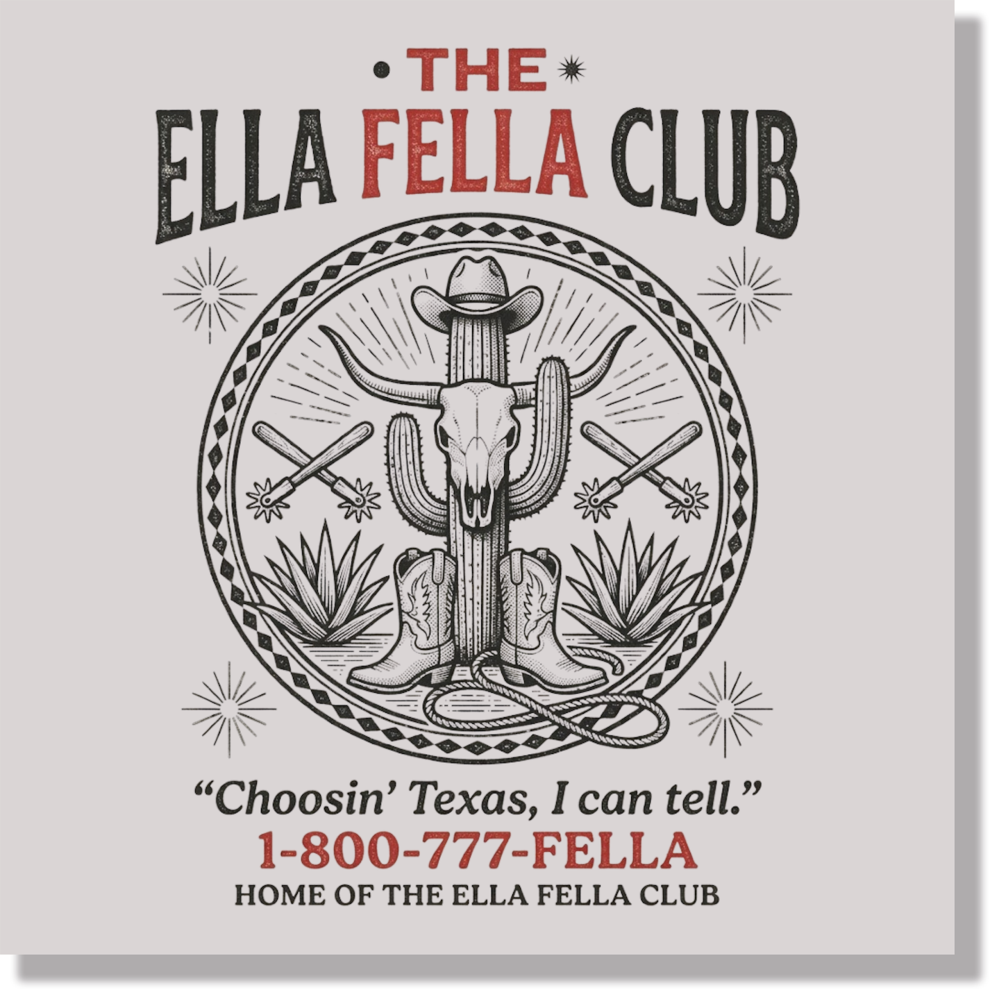 the ella fella club DTF Transfer