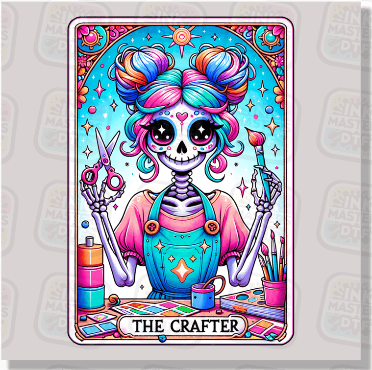 The Crafter Tarot Card DTF Transfer - Ink Masters DTF