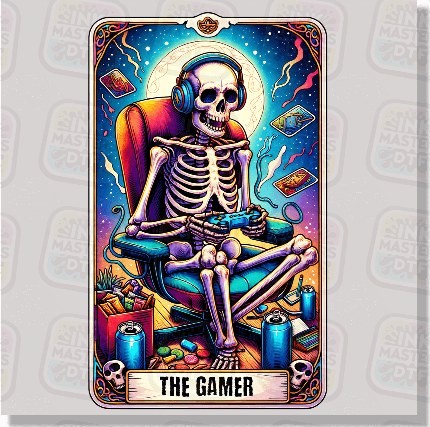 The Gamer DTF Transfer - Ink Masters DTF