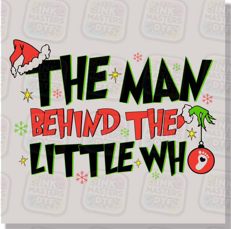 The Man Behind The Little Who DTF Transfer - Ink Masters DTF